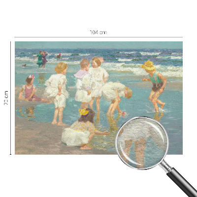 Papel de parede Infância na praia