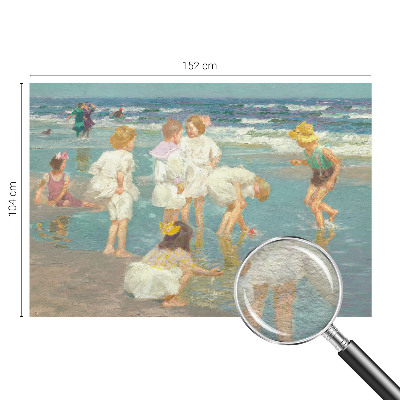 Papel de parede Infância na praia