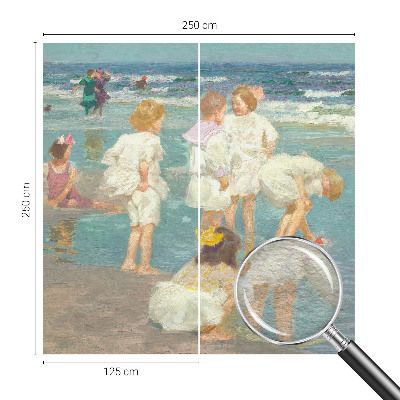 Papel de parede Infância na praia