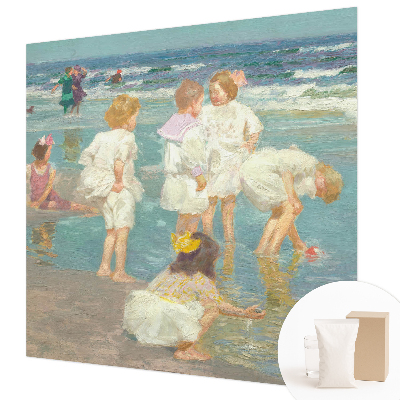 Papel de parede Infância na praia
