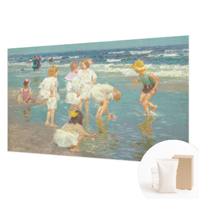 Papel de parede Infância na praia