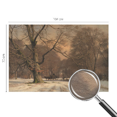 Mural de parede Paisagem de inverno