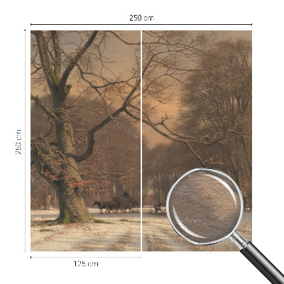 Mural de parede Paisagem de inverno