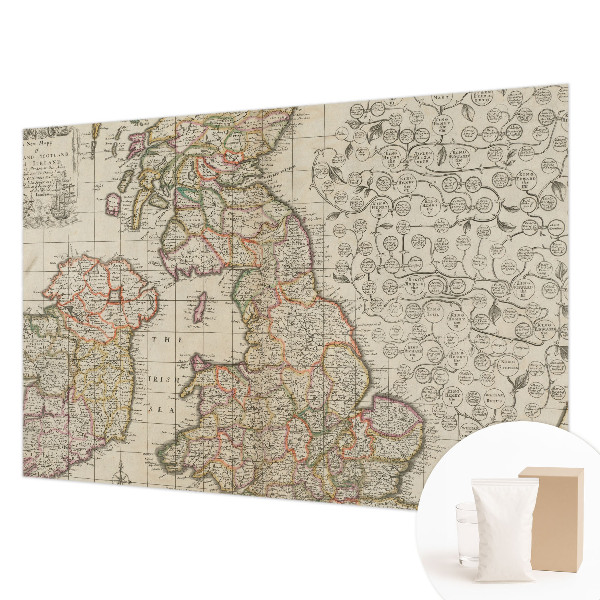 Fotomural Mapa antigo