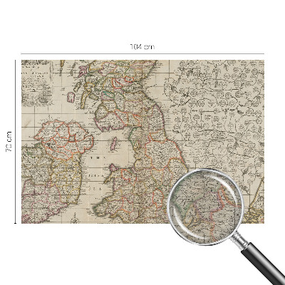 Fotomural Mapa antigo