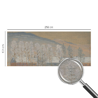 Papel de parede para quarto Paisagem de inverno
