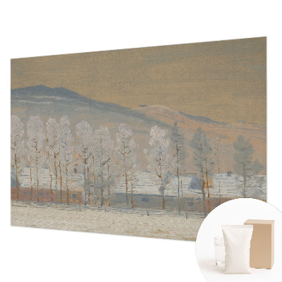 Papel de parede para quarto Paisagem de inverno