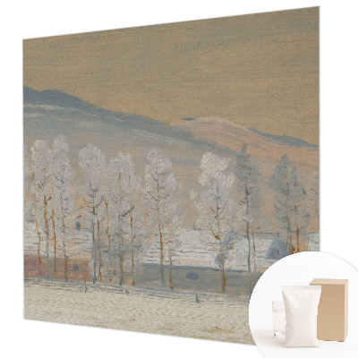 Papel de parede para quarto Paisagem de inverno