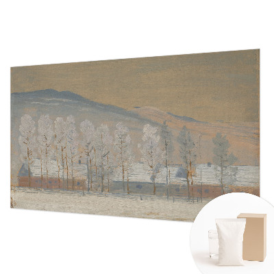 Papel de parede para quarto Paisagem de inverno