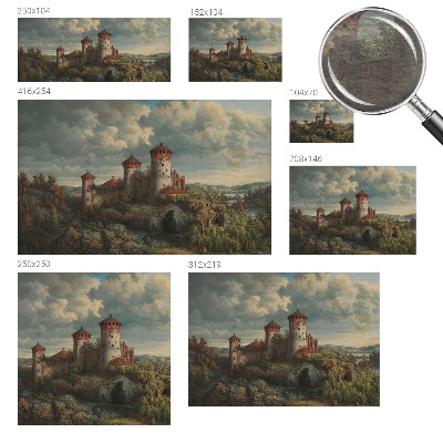 Papel de parede fotográfico Paisagem romântica