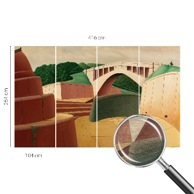 Papel de parede para sala Paisagem tranquila