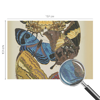Papel de parede decorativo Inspiração das borboletas