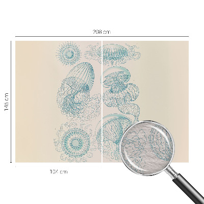 Papel de parede medusa marinha