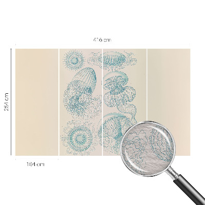 Papel de parede medusa marinha