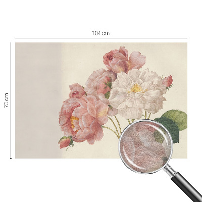 Papel de parede para quarto Rosas românticas