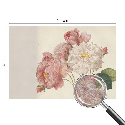 Papel de parede para quarto Rosas românticas