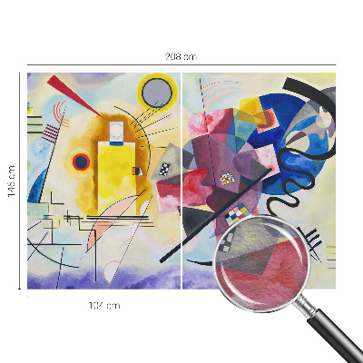 Mural de parede Abstração colorida