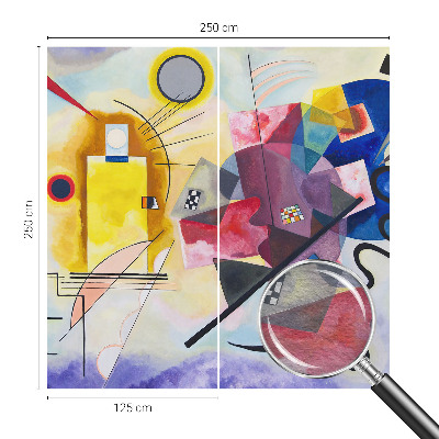 Mural de parede Abstração colorida