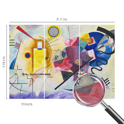 Mural de parede Abstração colorida