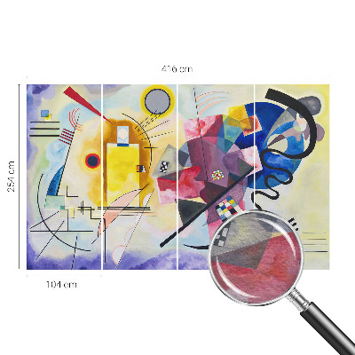 Mural de parede Abstração colorida