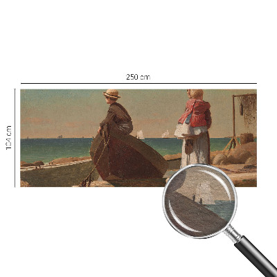 Papel de parede fotográfico Cena à beira-mar