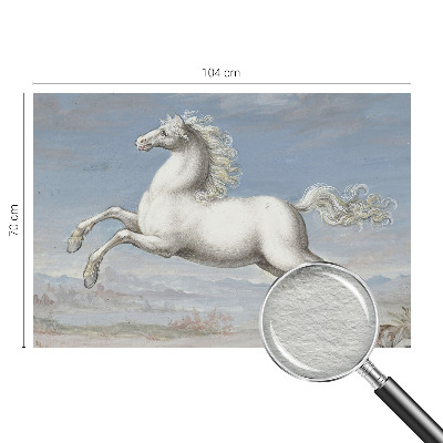 Papel de parede para sala Cavalos no salto