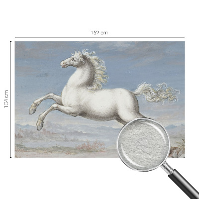 Papel de parede para sala Cavalos no salto