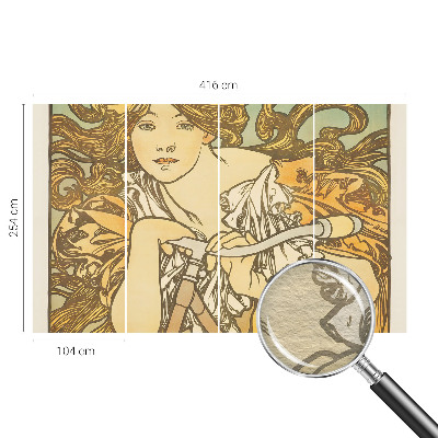 Papel de parede decorativo Elegância da primavera