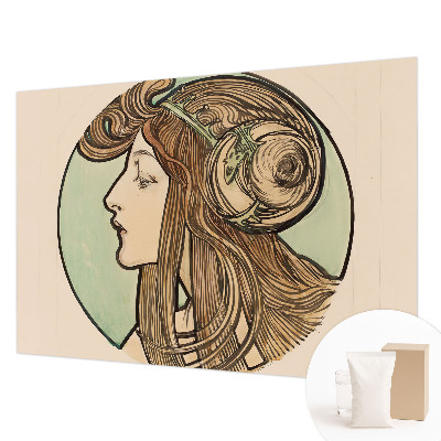 Mural fotográfico Retrato Art Nouveau