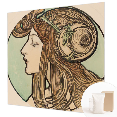 Mural fotográfico Retrato Art Nouveau