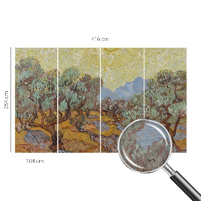 Mural de parede Oliveiras