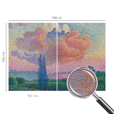 Mural de fotos na parede Paisagem colorida