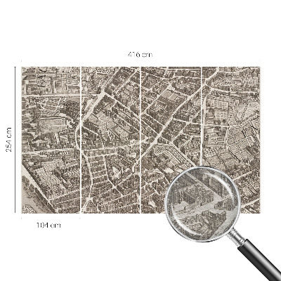 Papel de parede para quarto Labirinto urbano