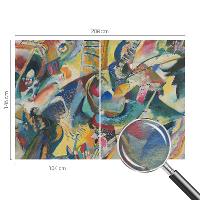 Mural fotográfico Abstrato colorido