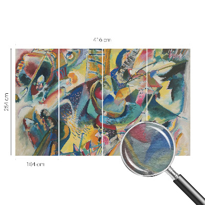 Mural fotográfico Abstrato colorido