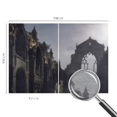 Papel de parede ruínas góticas