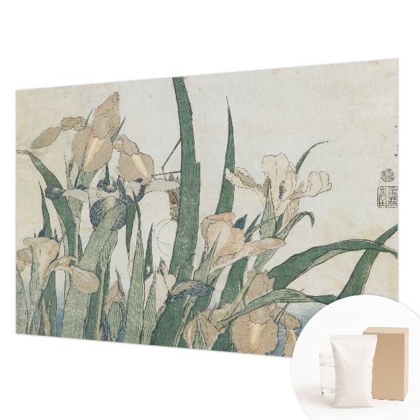 Papel de parede para sala Íris delicadas