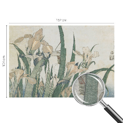 Papel de parede para sala Íris delicadas