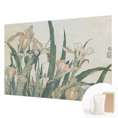 Papel de parede para sala Íris delicadas