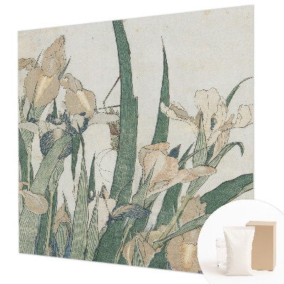 Papel de parede para sala Íris delicadas