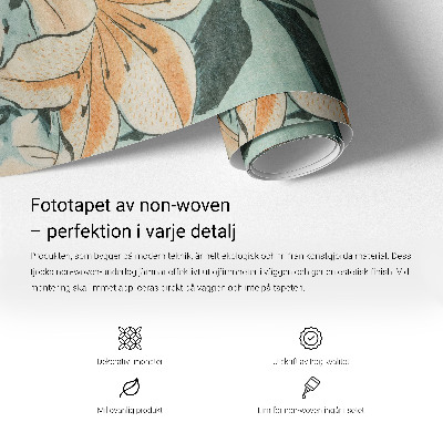 Papel de parede para sala Íris delicadas