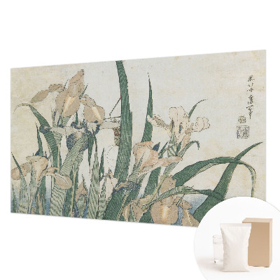 Papel de parede para sala Íris delicadas