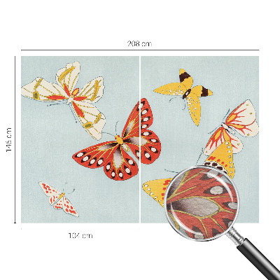 Papel de parede Borboletas artísticas