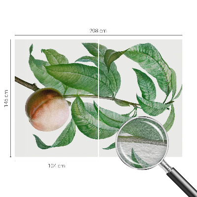 Mural de parede Pêssego maduro