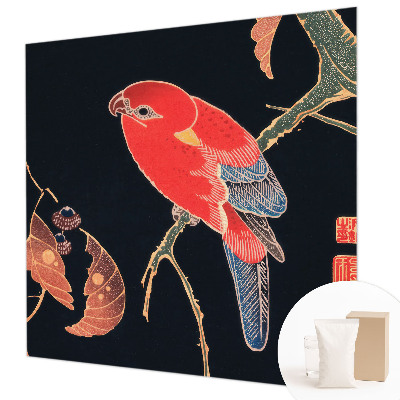 Papel de parede para quarto Ave exótica