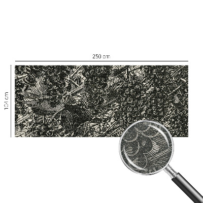 Papel de parede decorativo Estampa de uva