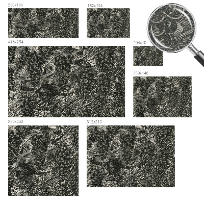 Papel de parede decorativo Estampa de uva