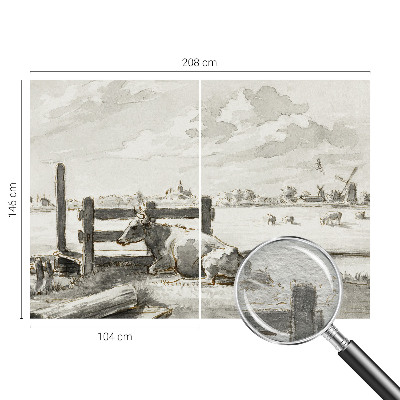 Papel de parede Idílio rural