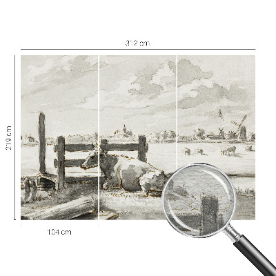 Papel de parede Idílio rural