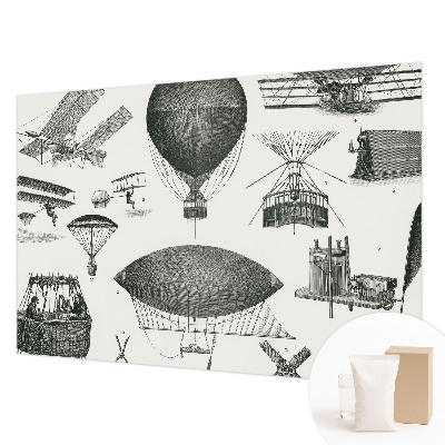 Papel de parede decorativo História da aviação